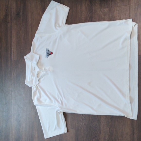 Under Armour Mens Size Large White Maine Black Bears Polo - Picture 3 of 10